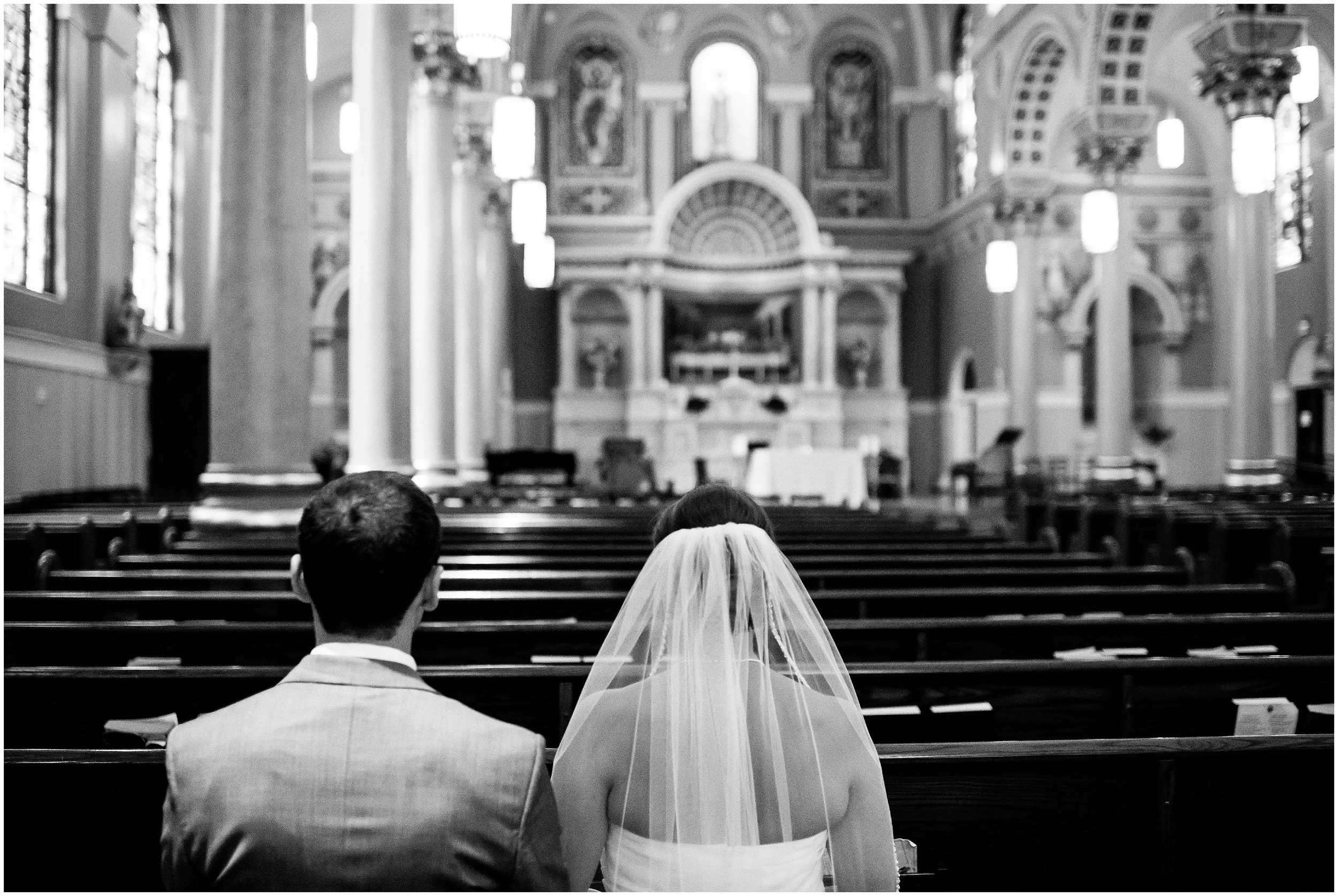 Boston Wedding Photographer, Iryna's Photography. The Bostonian Boston Hotel Wedding Photos, Ceremony at St Cecilia Parish, Wedding Photos, Boston Weddings.
