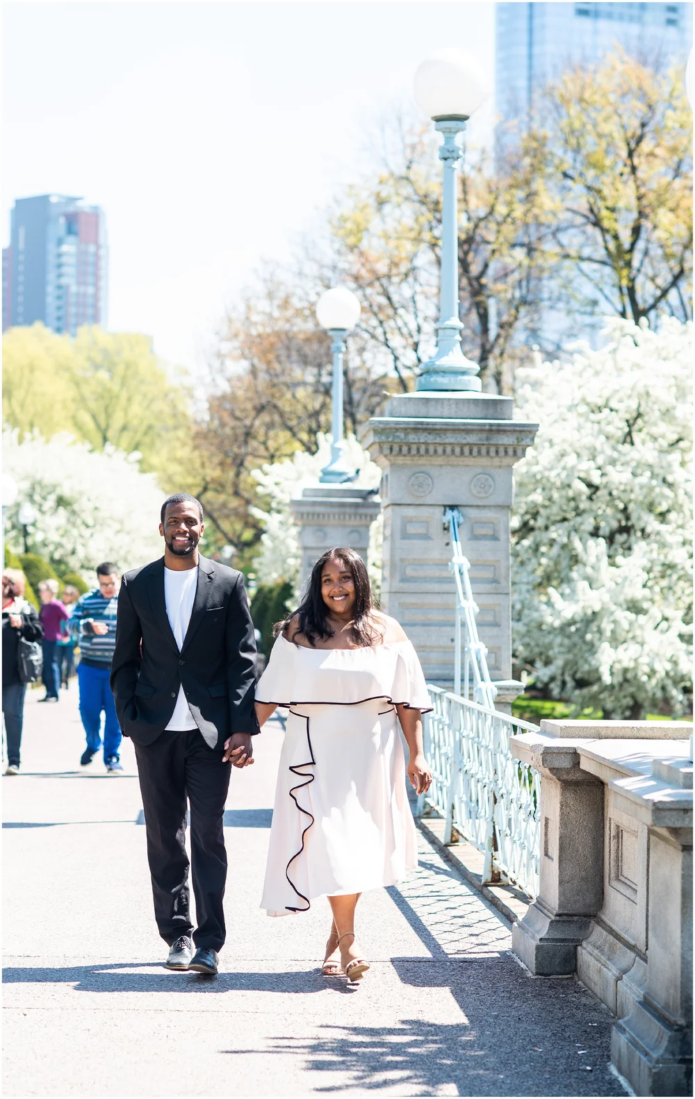 walk on boston common bridge 
