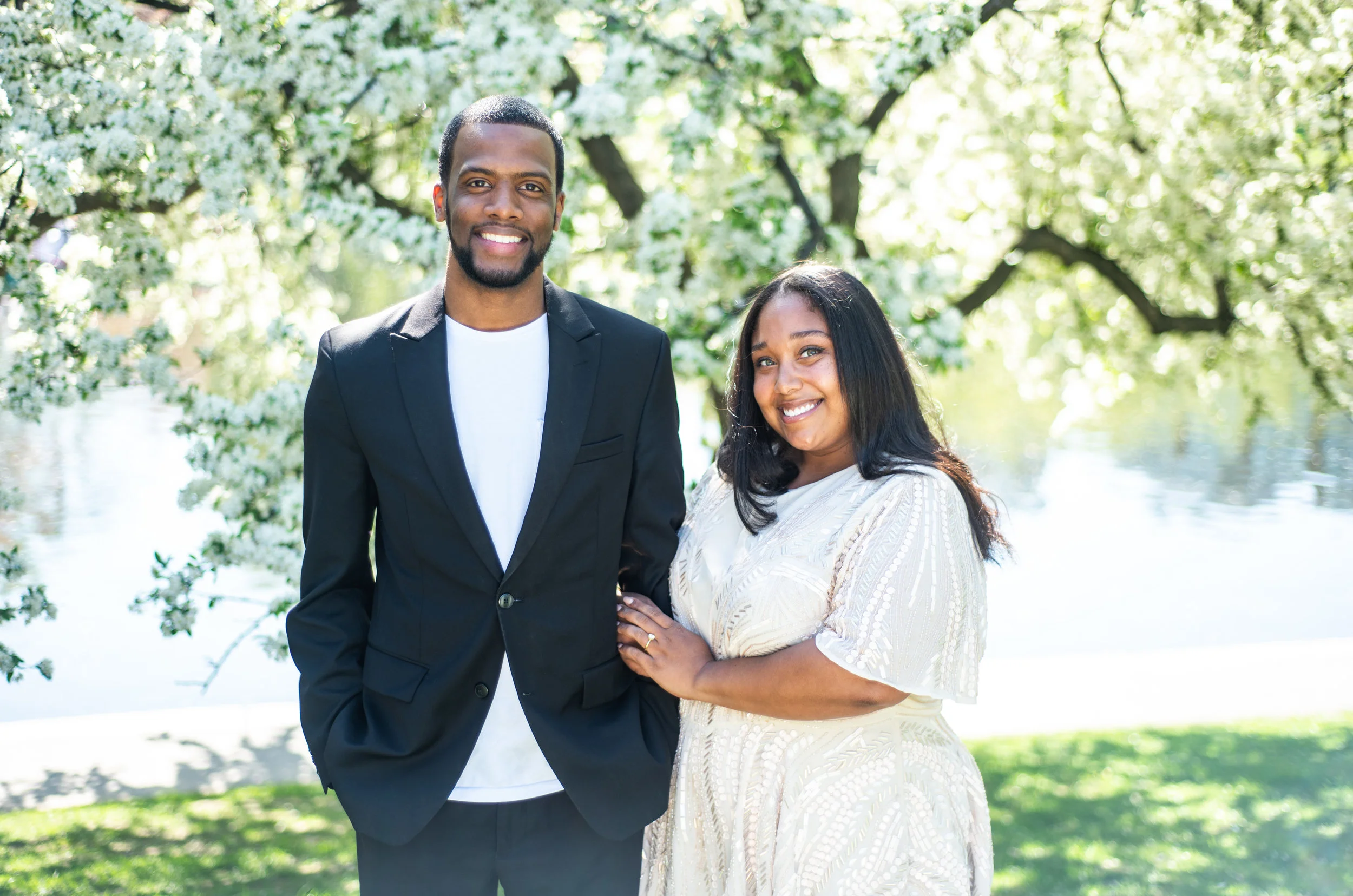 Boston Public Garden Engagement Session