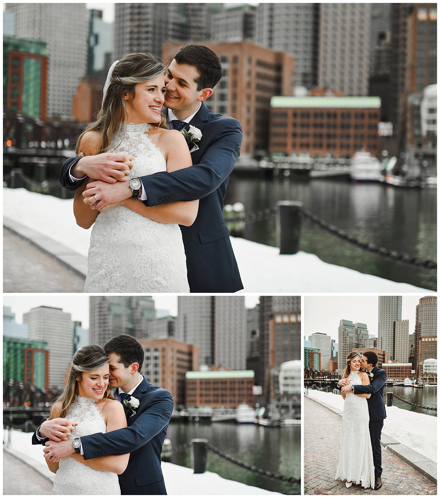 Boston Seaport Wedding Photos 