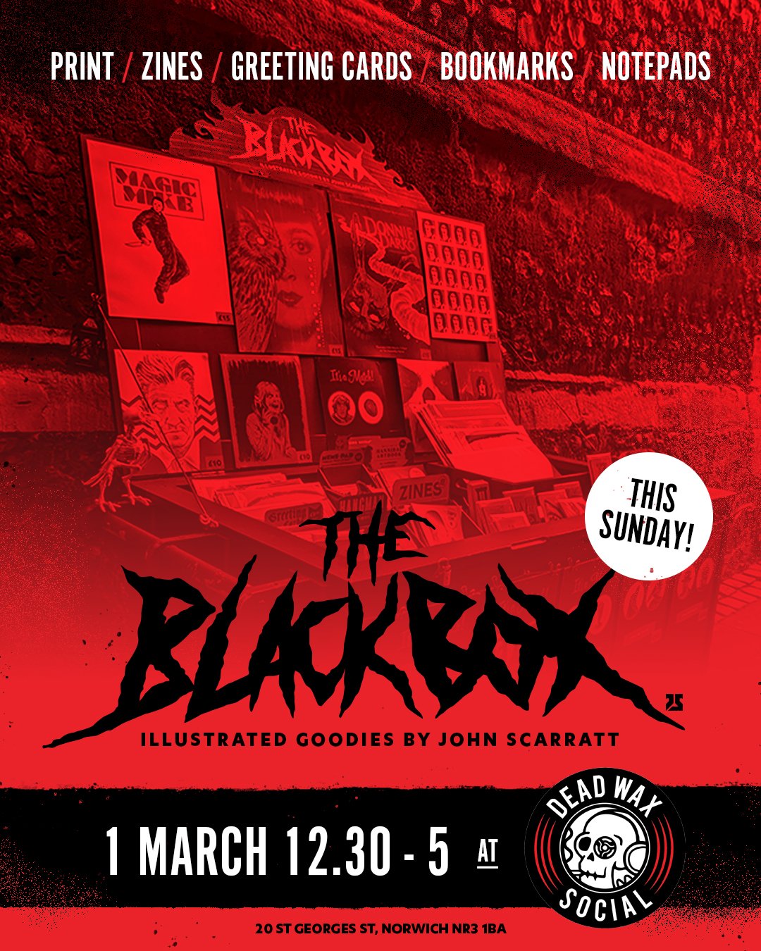 The Black Box at Deadwax Norwich