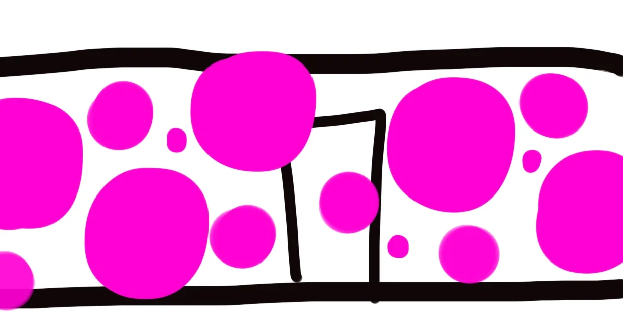 Digital sketch for Pink Dots