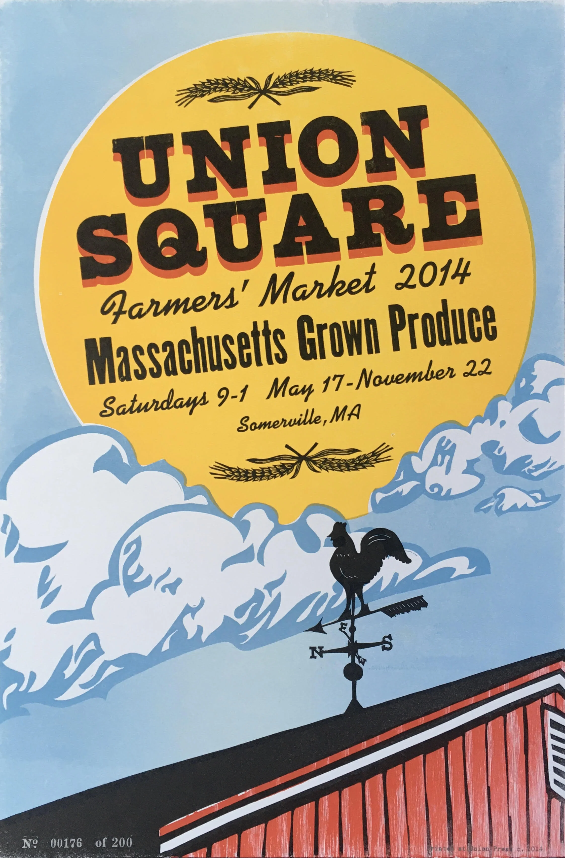 From the Vault! 2014 Union Square Farmers Market Posters
