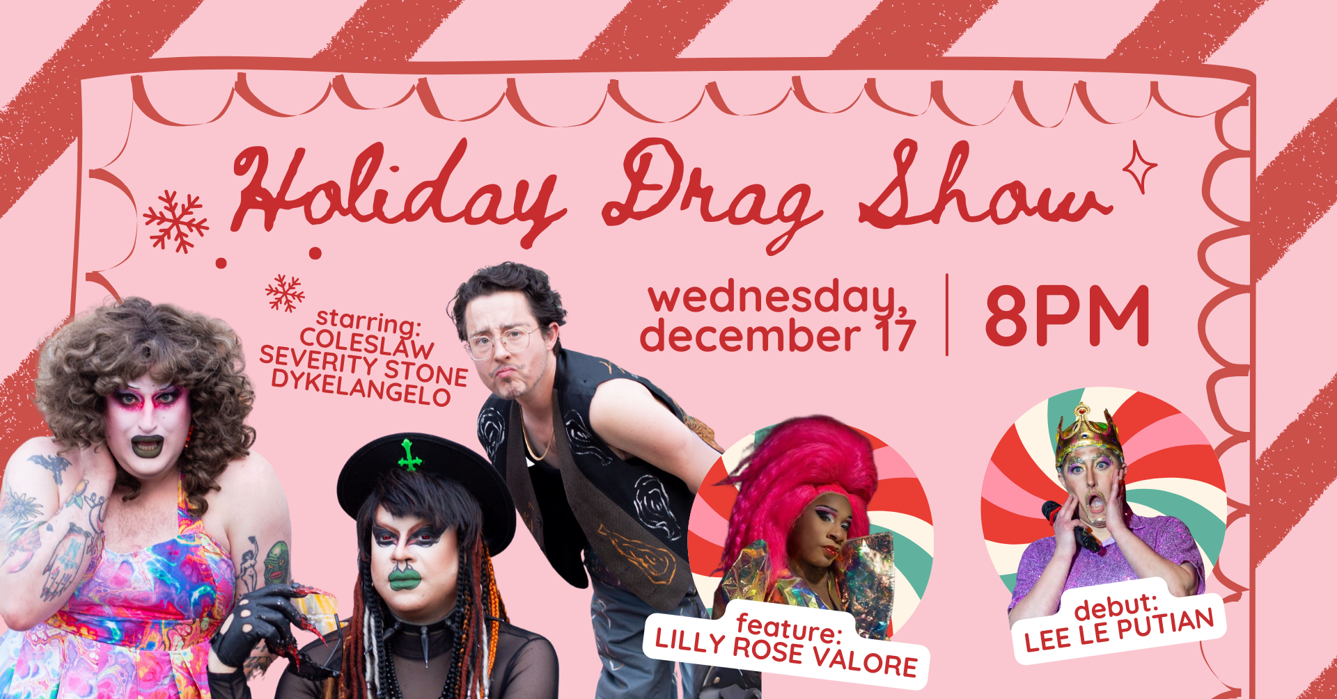 Holiday Drag Night at Aeronaut