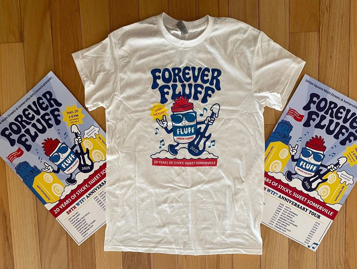 Local gifts alert! 🚨🎉

For a limited time, previously sold out merch is back on USMS' online store! 👏🎉 Just in time for the holidays, purchase a Forever Fluff tee or Union Square Farmers Market 2025 poster and snag the perfect gift for all the #l