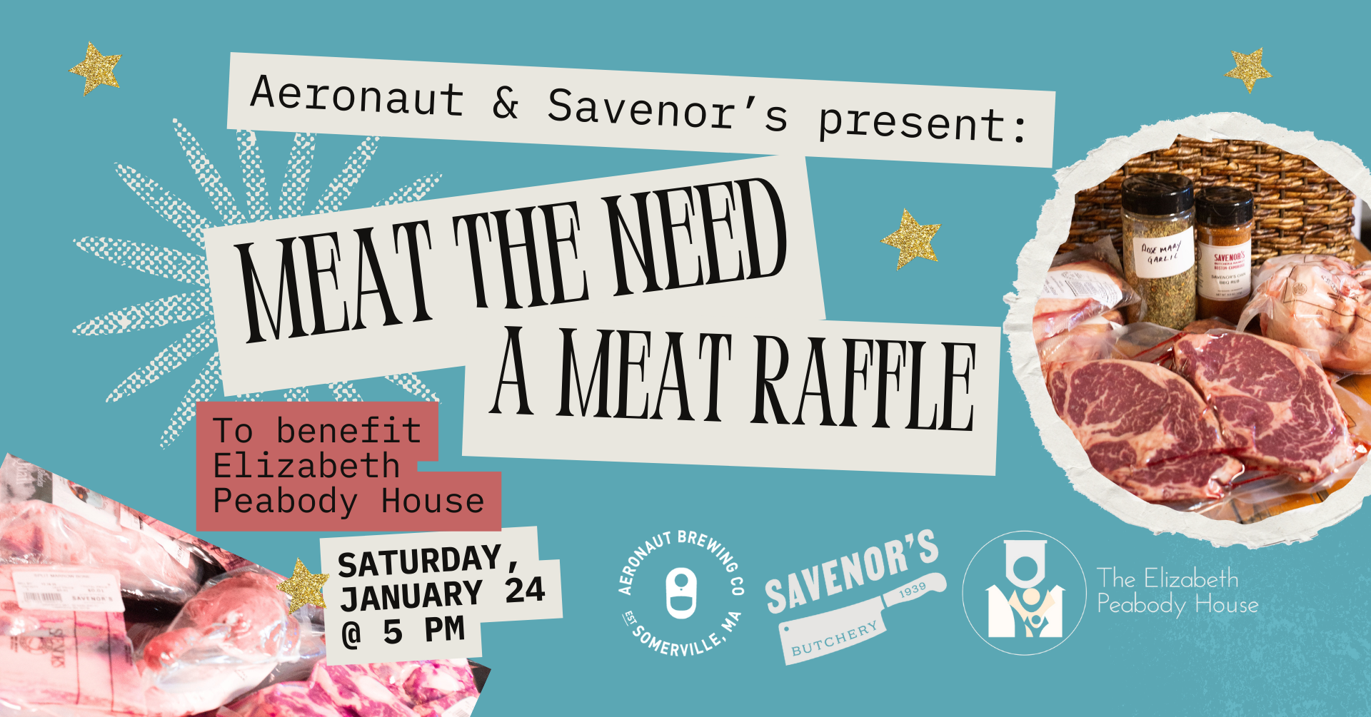 Meat the Need: A Meat Raffle at Aeronaut