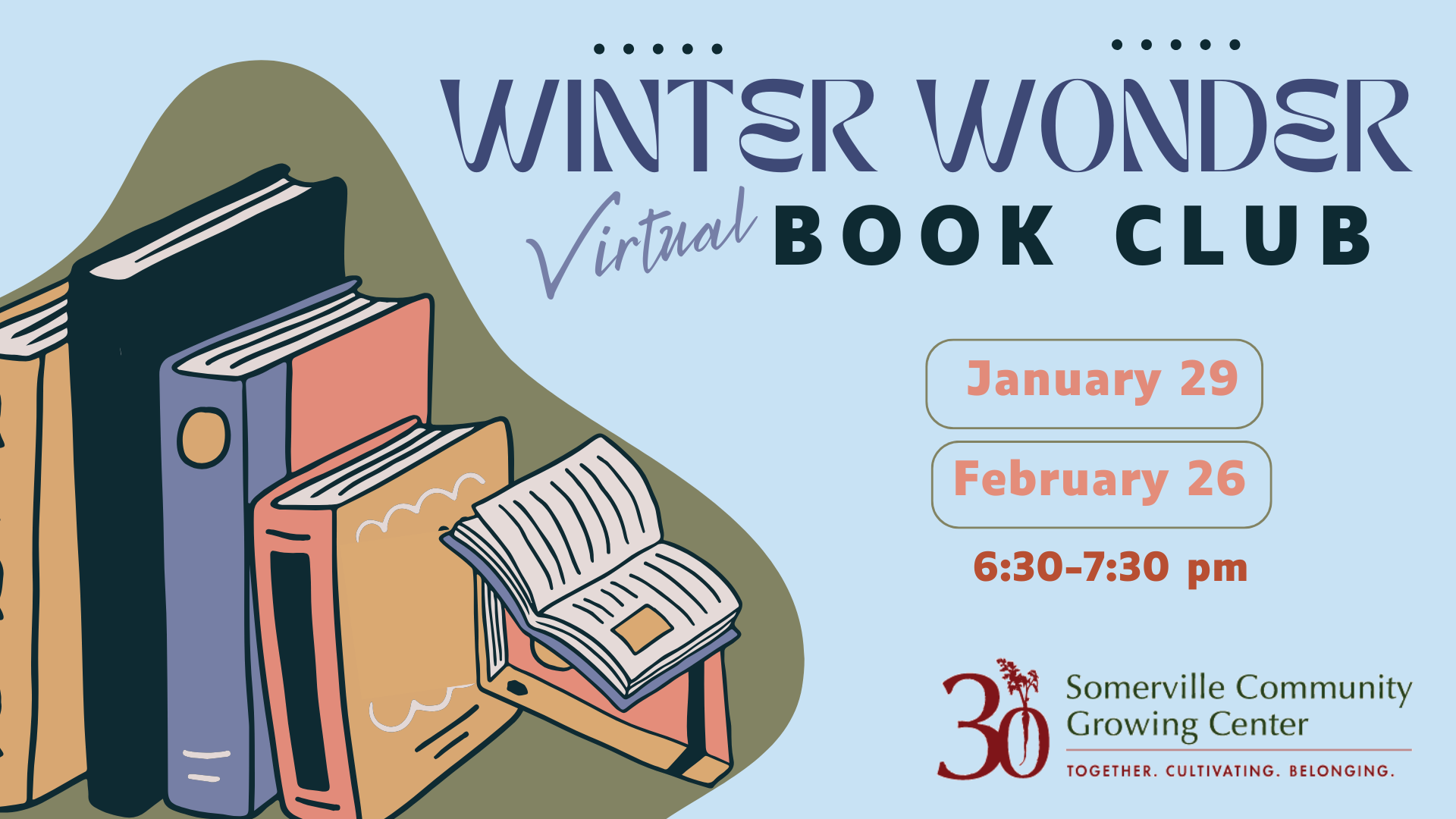 Winter Wonder Virtual Book Club with the Growing Center