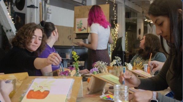 Valentine's Paint &amp; Sip at Boston Figure Art Center