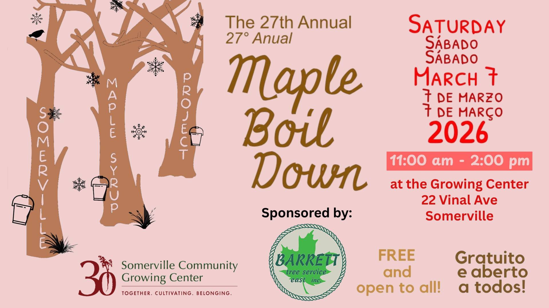 Somerville's Annual Maple Syrup Boil Down