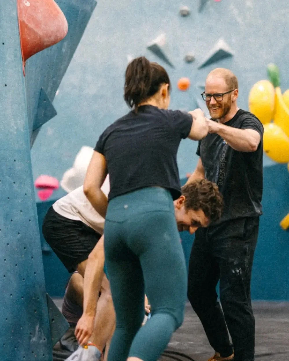 New Member Mixer at Boston Bouldering Project