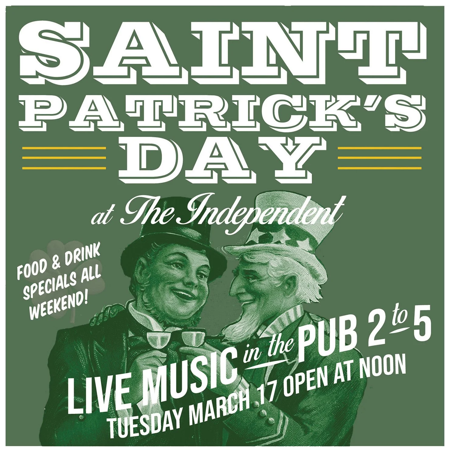 Saint Patrick's Day at The Independent