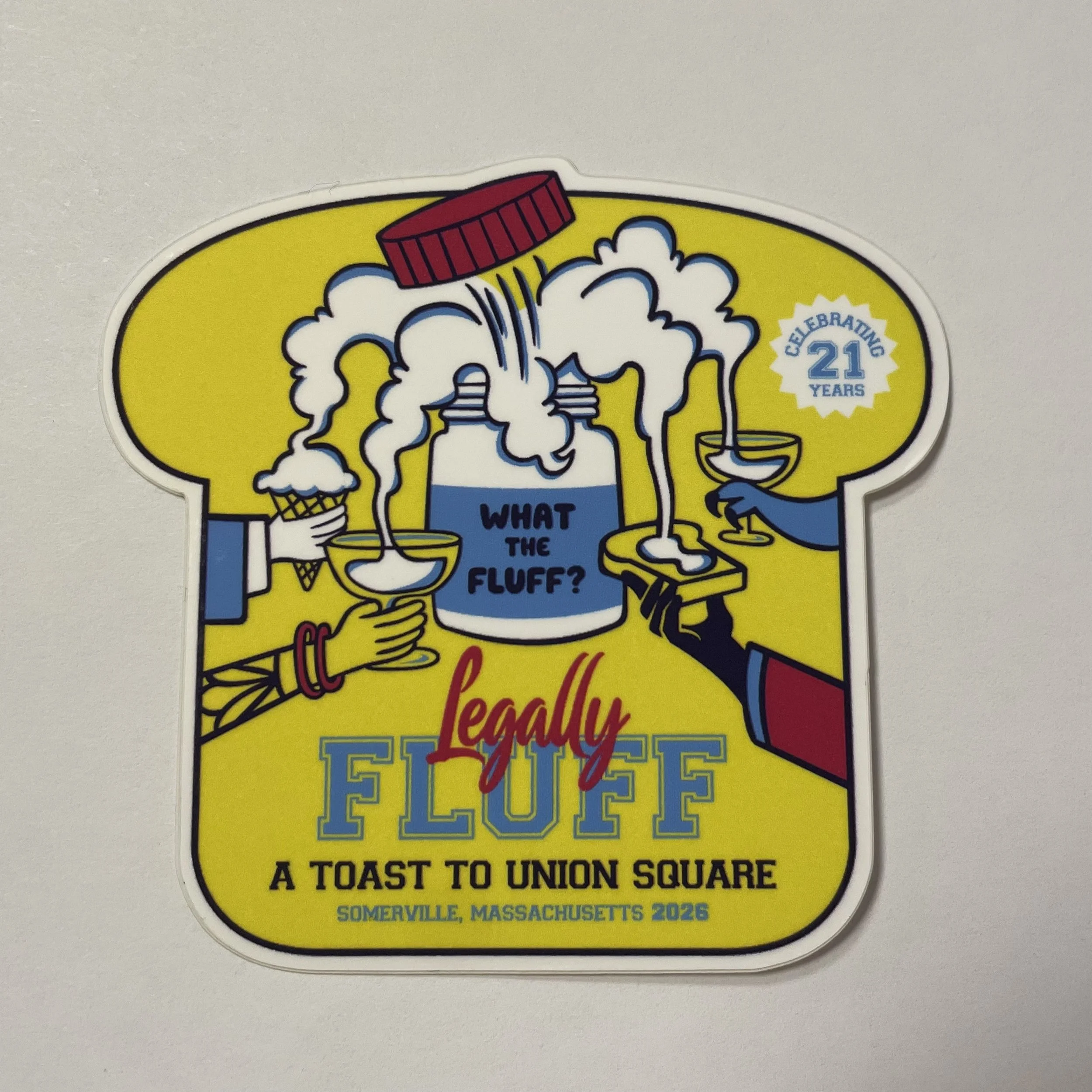 *Limited Edition* 2026 Fluff Festival Sticker