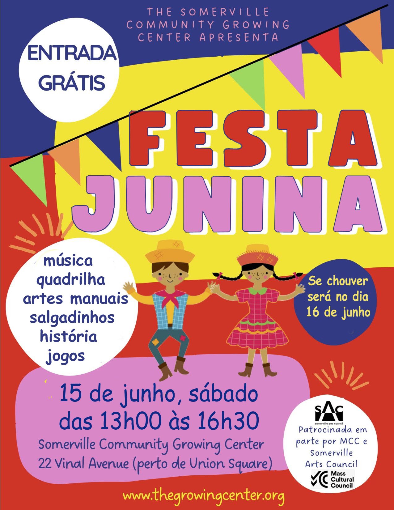 Festa Junina at the Somerville Community Growing Center — Union Square