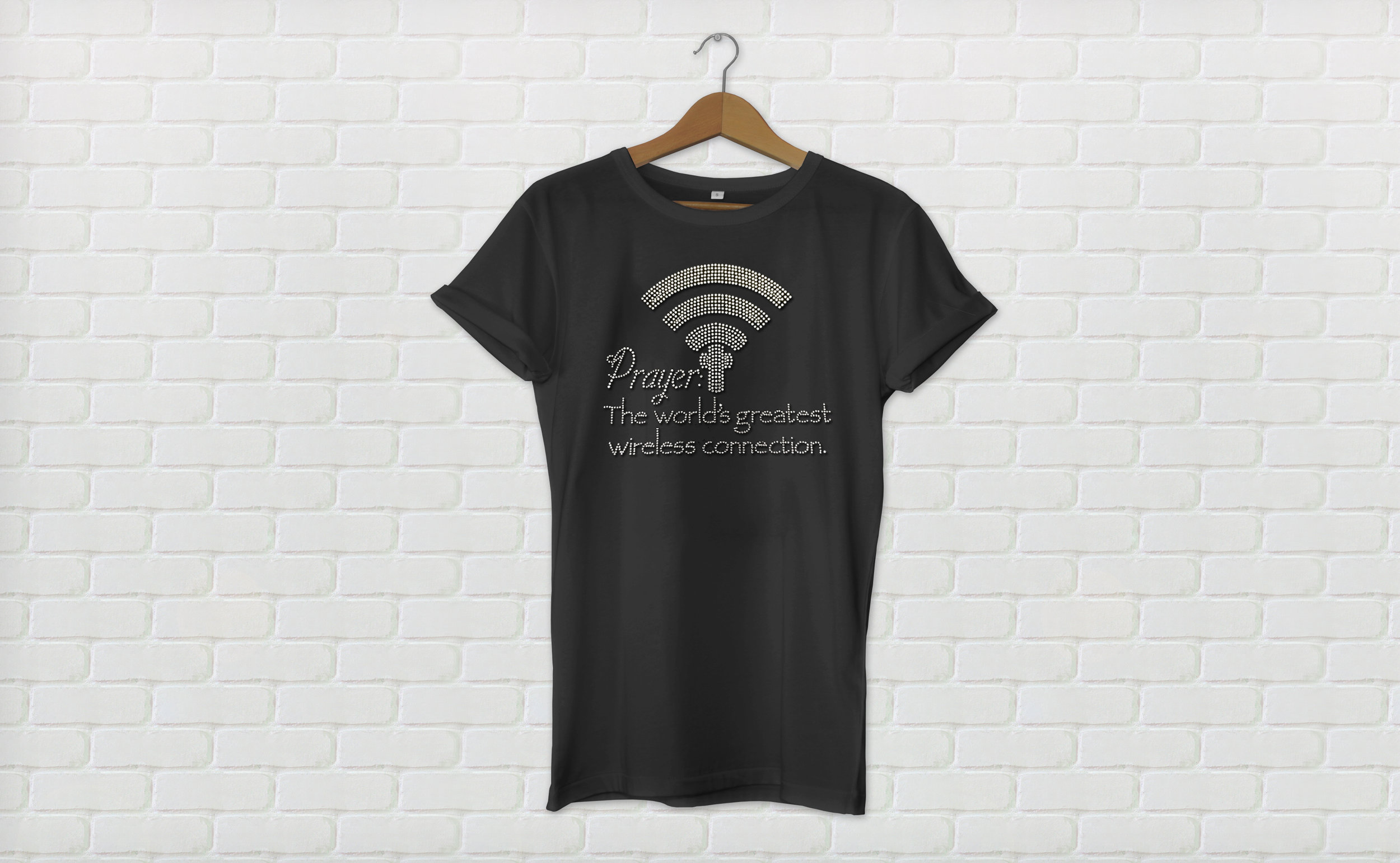 PRAYER: THE WORLD'S GREATEST WIRELESS CONNECTION TEE