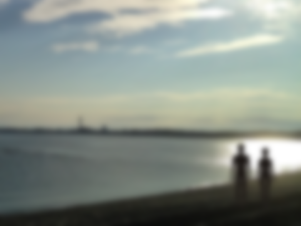 The sun reflecting off the water--well, it's almost beyond description. So, um, yeah, let's just say it's really pretty.