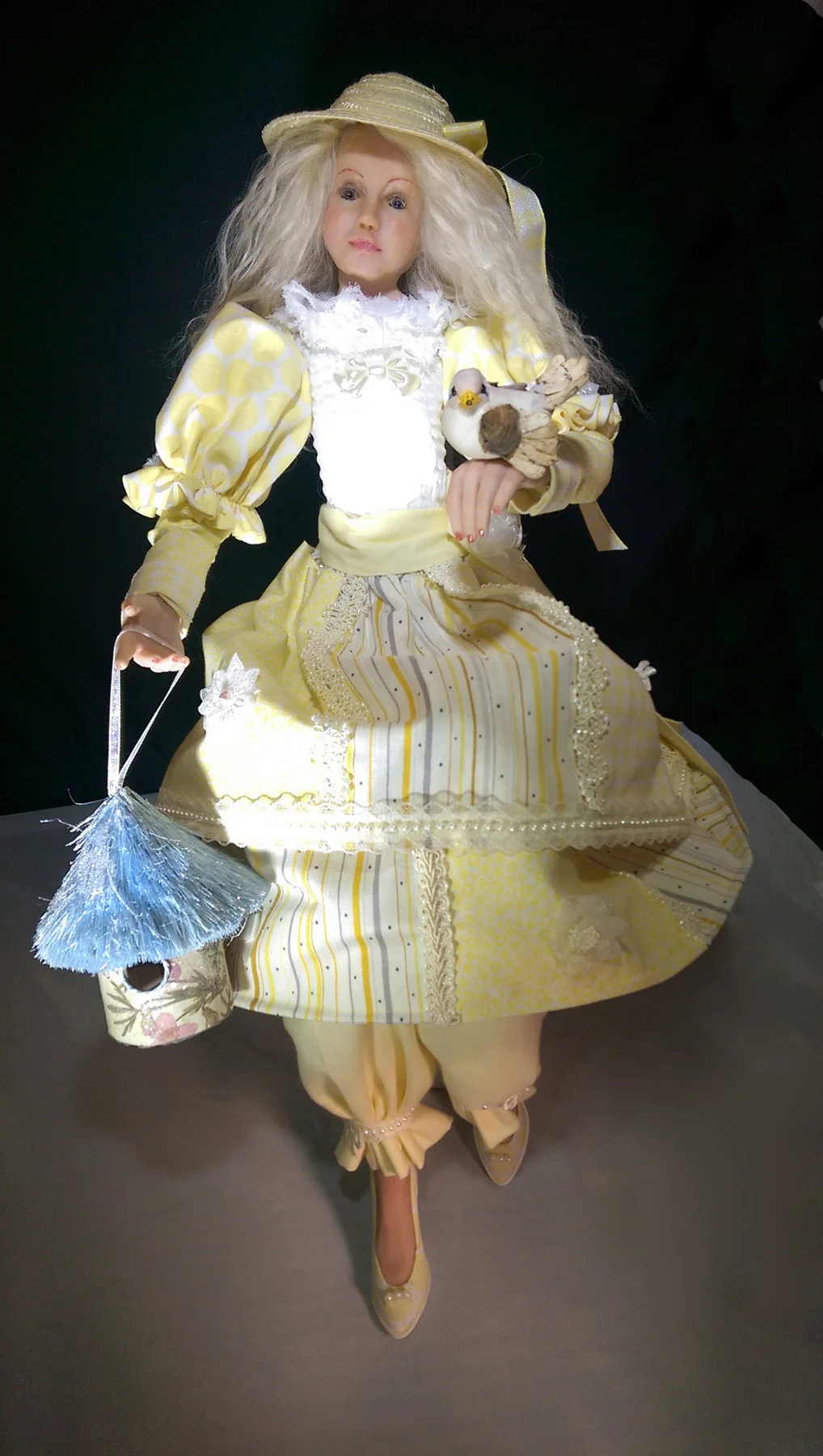Lady In Yellow