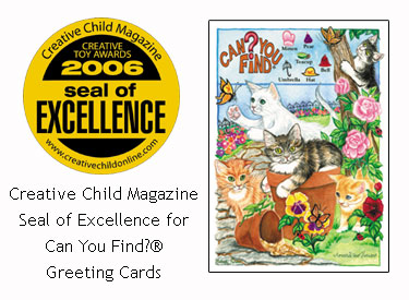 Can You Find? 2006 Creative Child Magazine Seal of Excellence