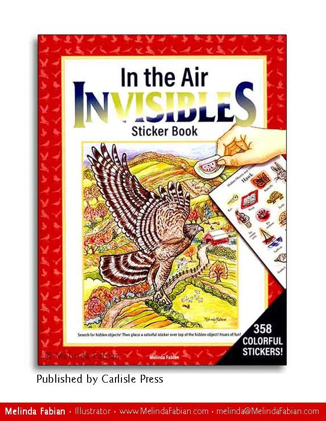 In the Air Invisibles Sticker Book