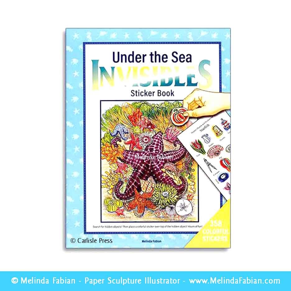 Buy Melinda's Artwork - Under the Sea Invisibles Sticker Book