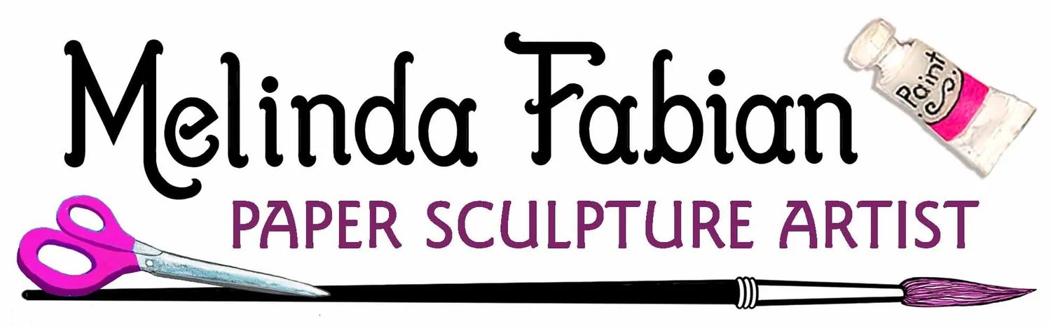 Paper Sculpture by Melinda Fabian  