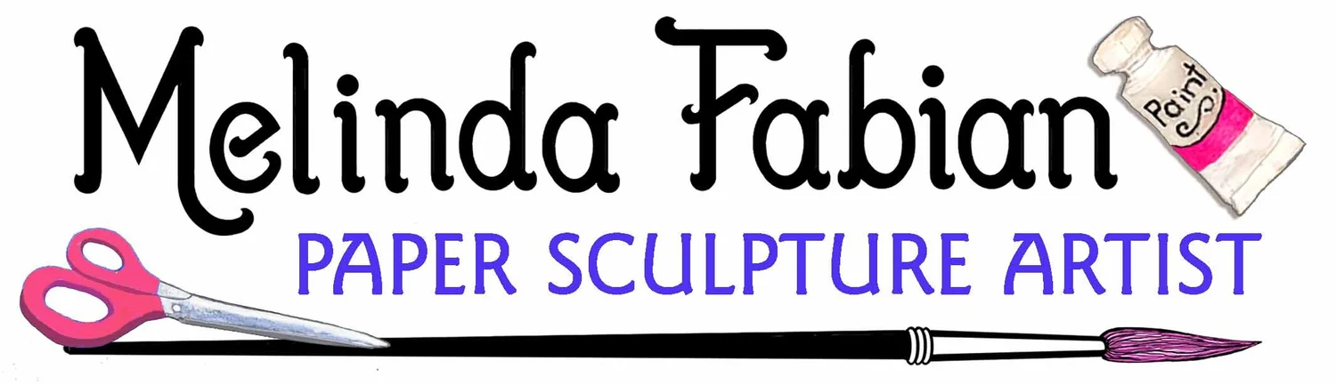 Paper Sculpture by Melinda Fabian  