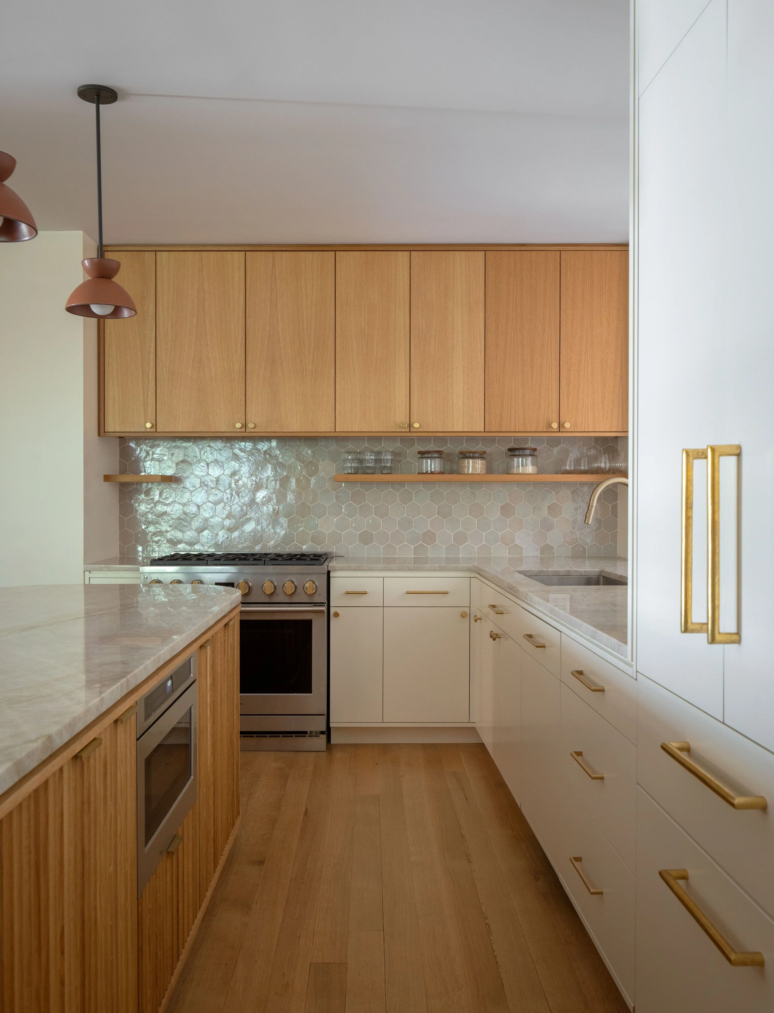 Pre War modern kitchen renovation