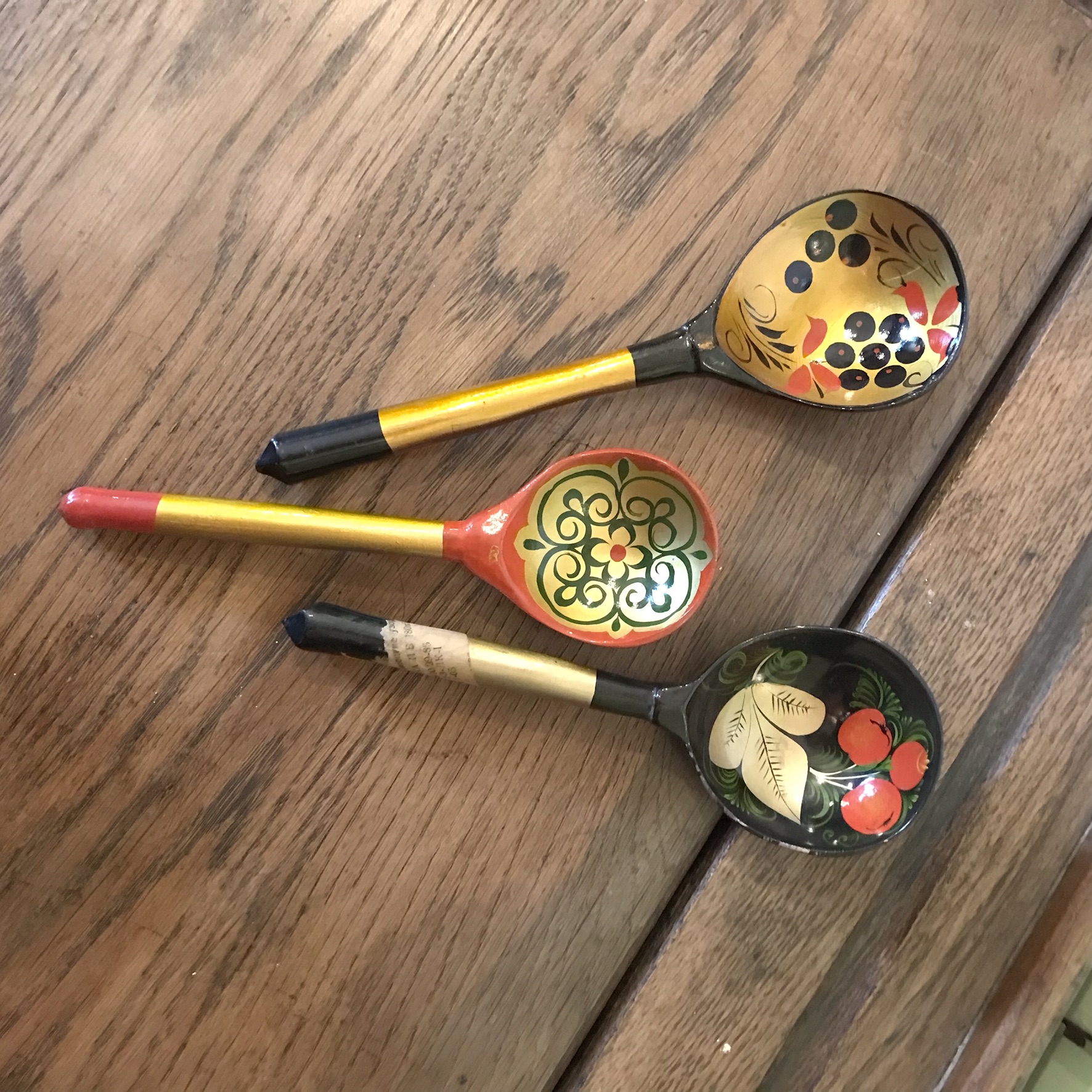 Painted Hungarian Spoons