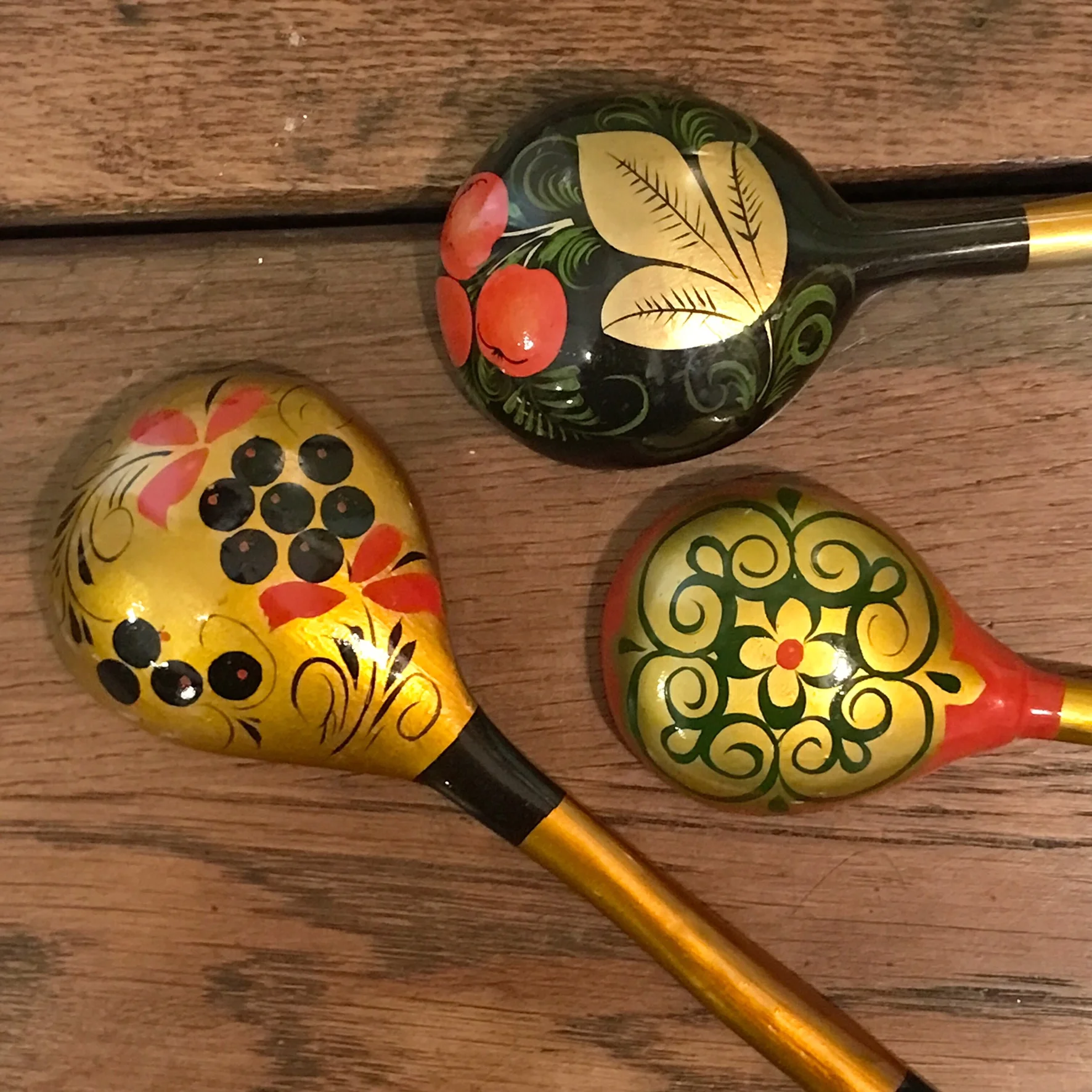 Painted Hungarian Spoons
