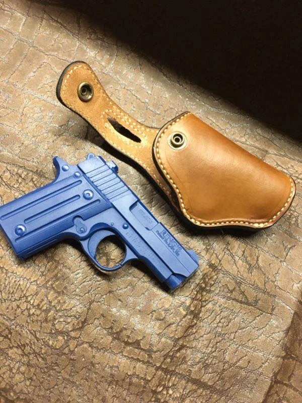 Glock 19 Pancake Holster — Buffalo Brand Leather