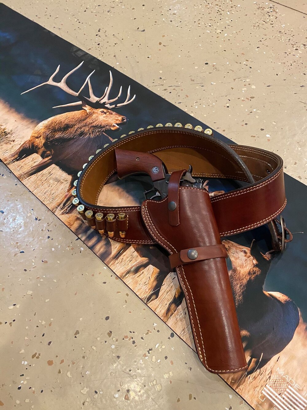 Buffalo Leather Belt Pouch