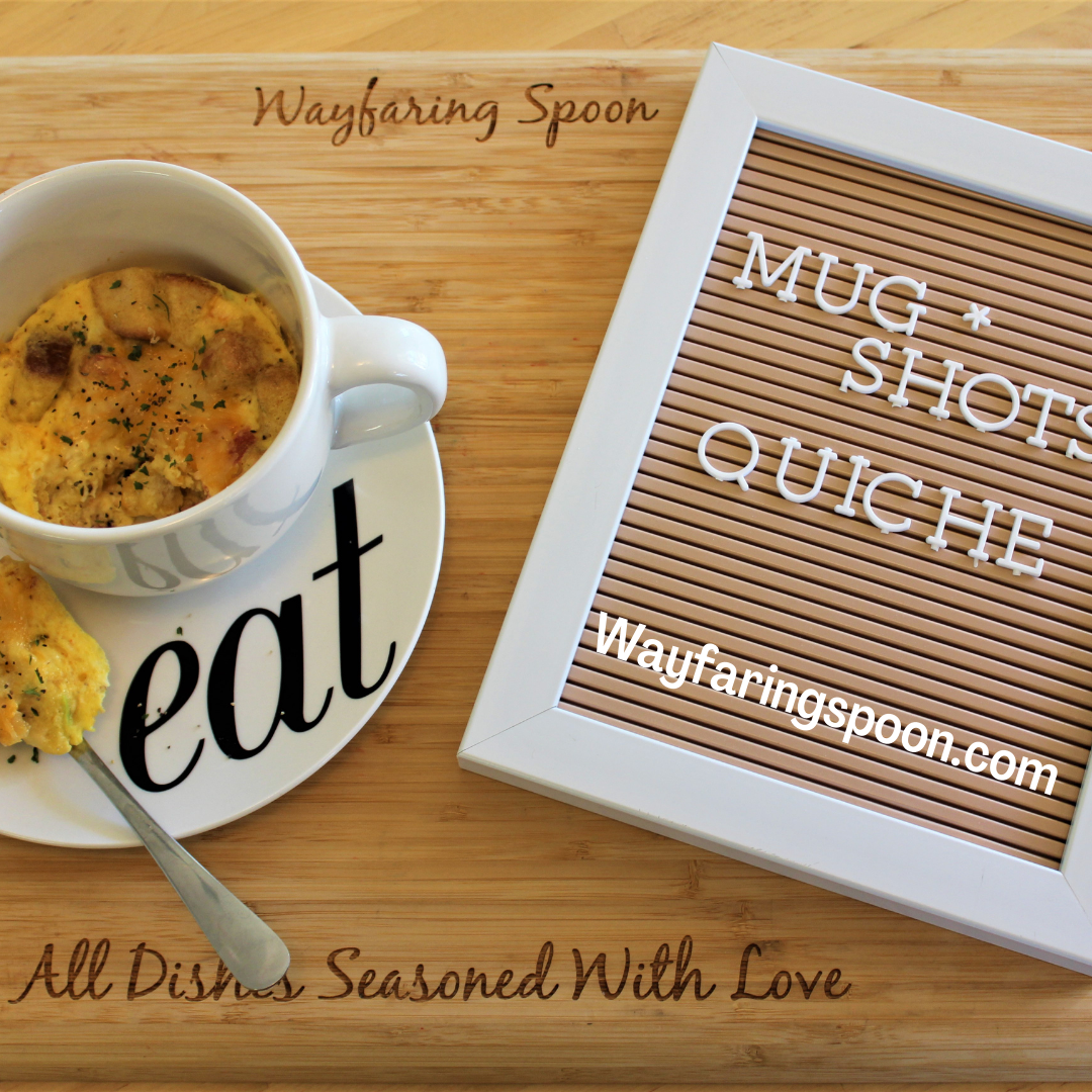 Mug Shot Monday- Quiche in a mug