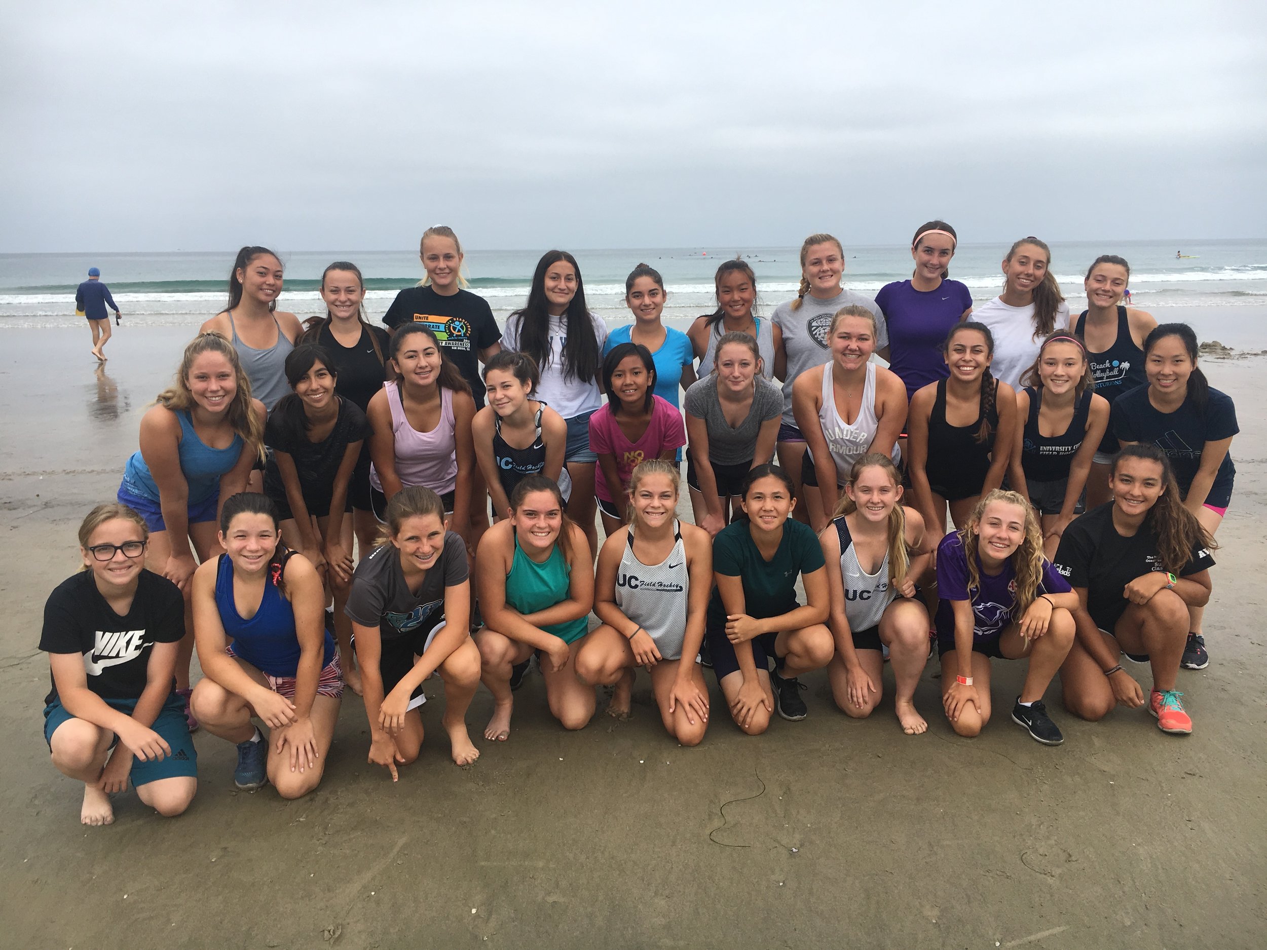 Beach Practice 2018