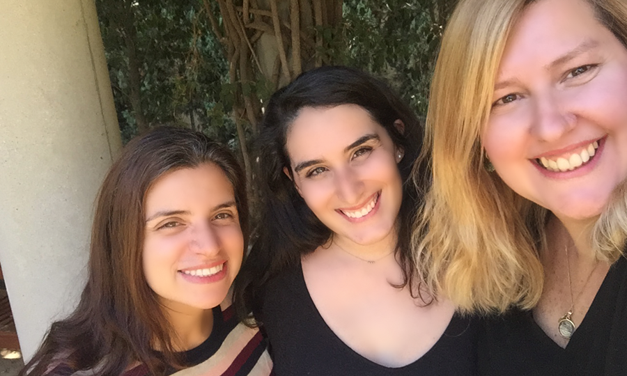 Fundraiser organizers: Vanessa Zoghbi, Skyler Patton, Gaby Grigorescu