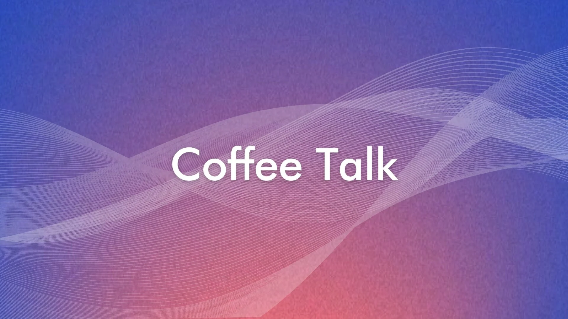 Coffee Talk: Meditations on Health, Humor, and Spirituality 