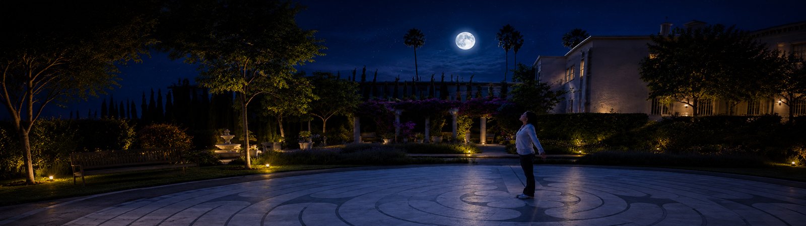 Soul Lounge Full Moon Labyrinth Walk