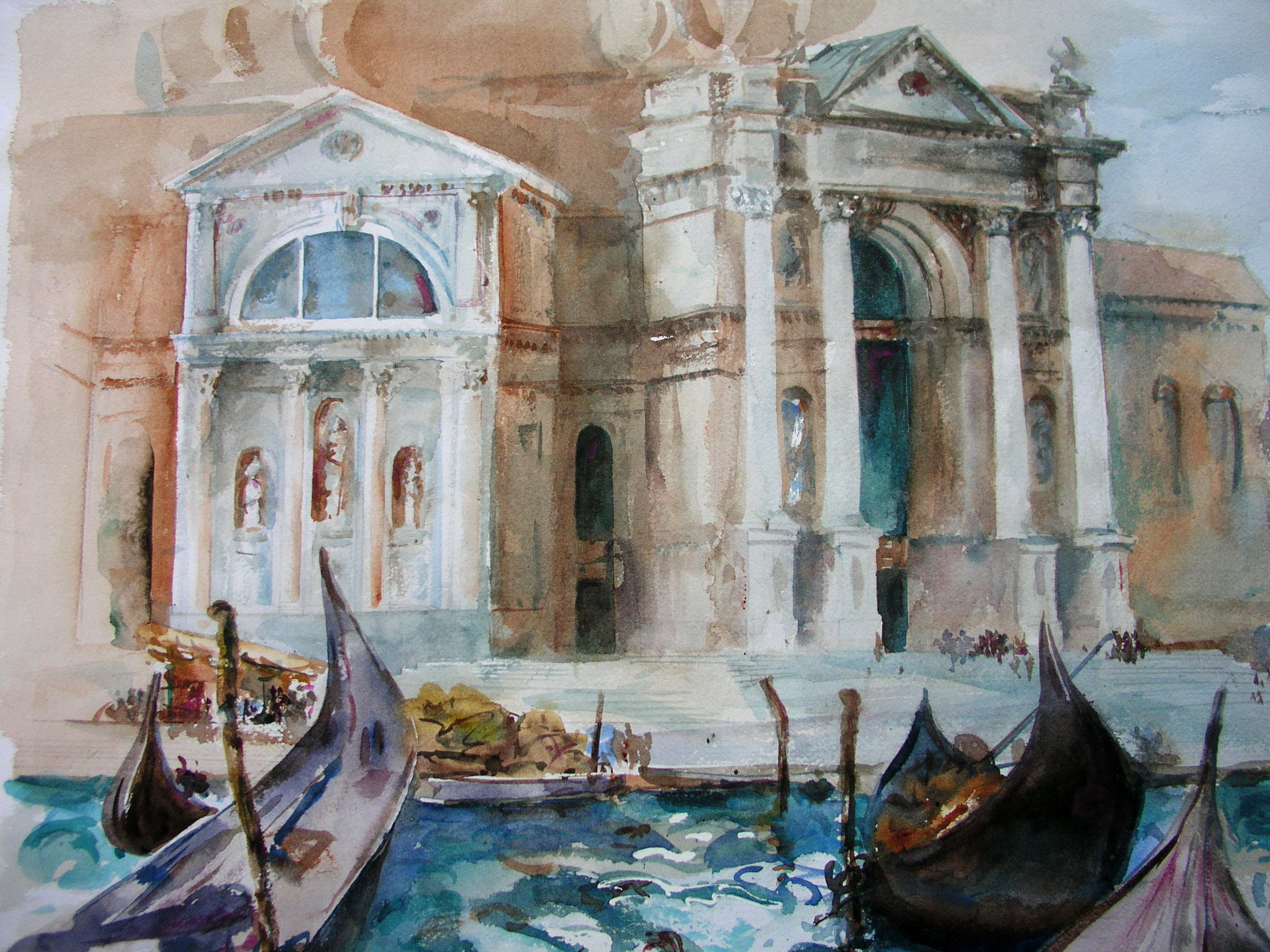 CWC018 S Maria Della Salute(merchants on steps) .JPG