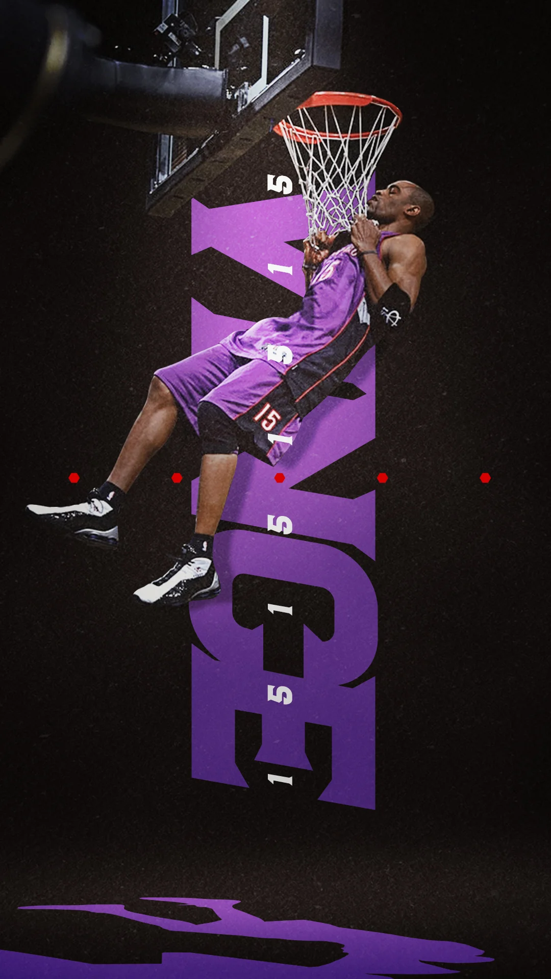 Vince Carter Phone Wallpaper