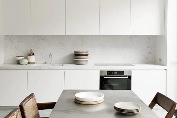 Brussels loft kitchen, NS Architects. || via The Design Edit