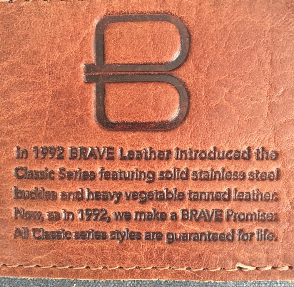  11a. Bag is embossed with the lifetime guarantee for the Classic. 