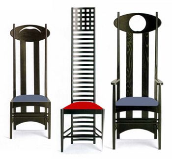 Chairs by Charles Rennie Mackintosh