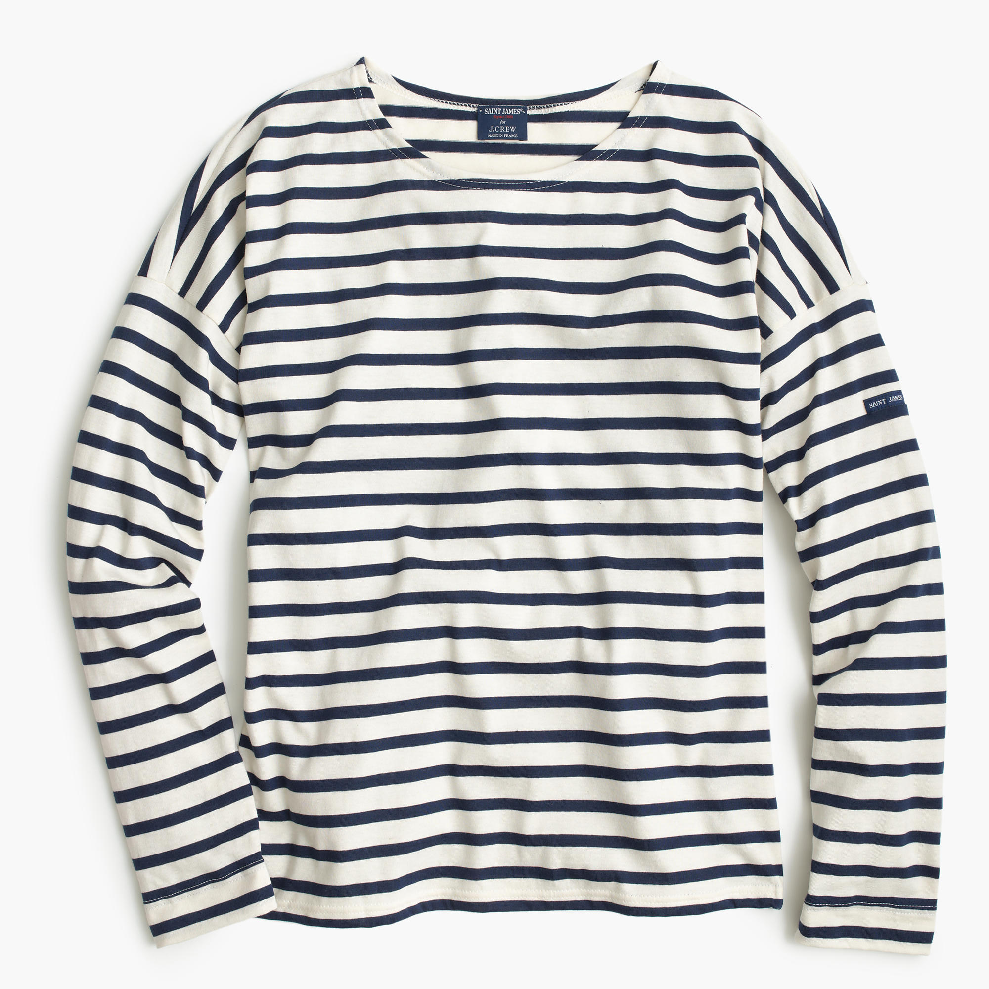  St. James x J.Crew.  Not sure about the drop shoulder, could make me look like a linebacker. 