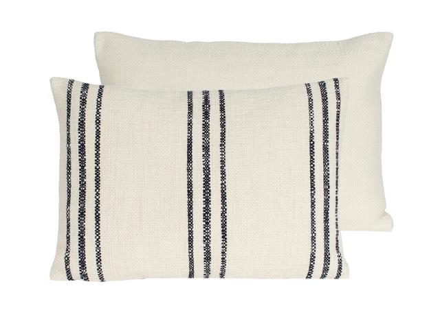 8. Ticking Stripe Pillow, $88