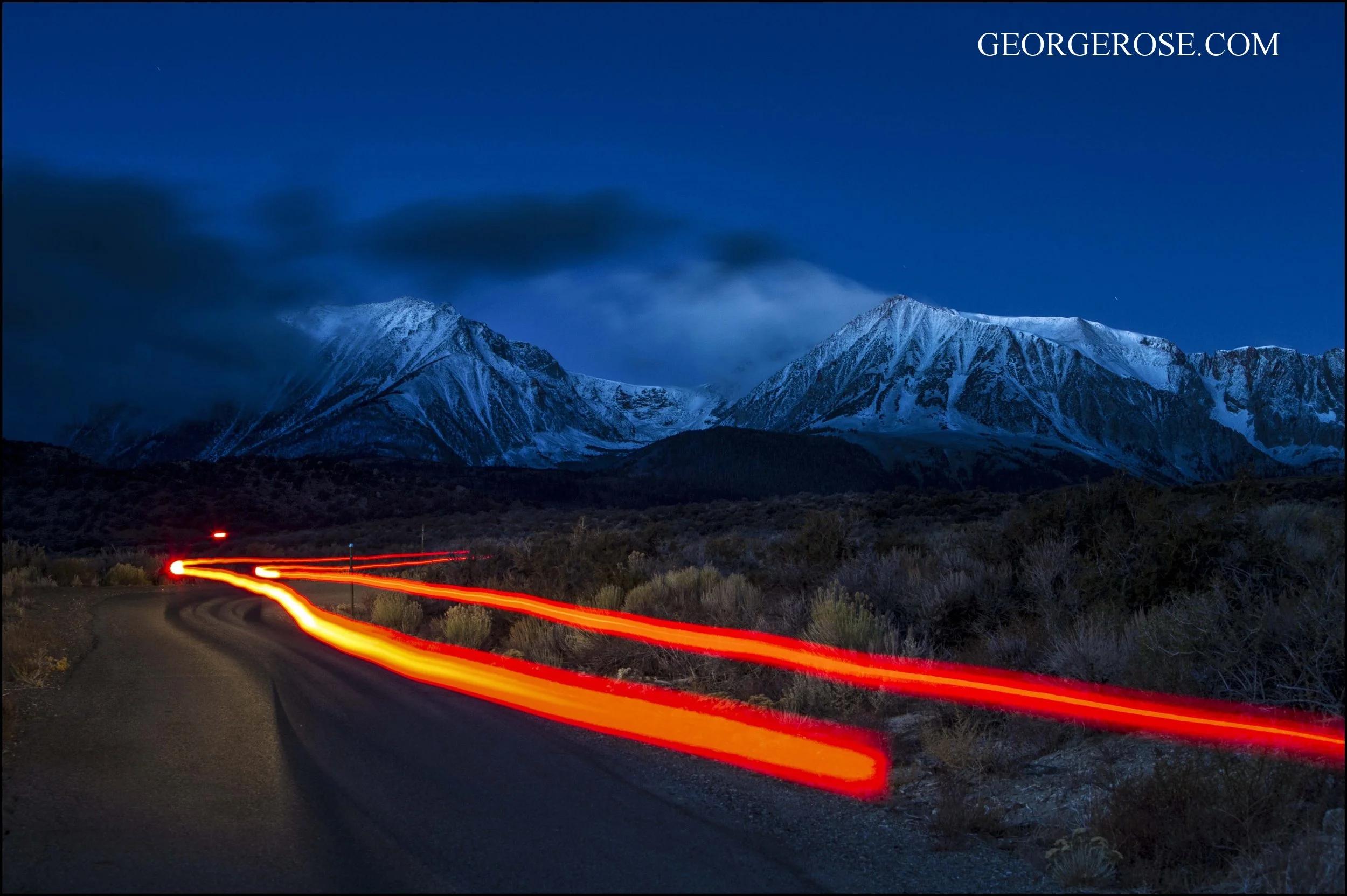 Eastern Sierras 2015 Order aluminum print