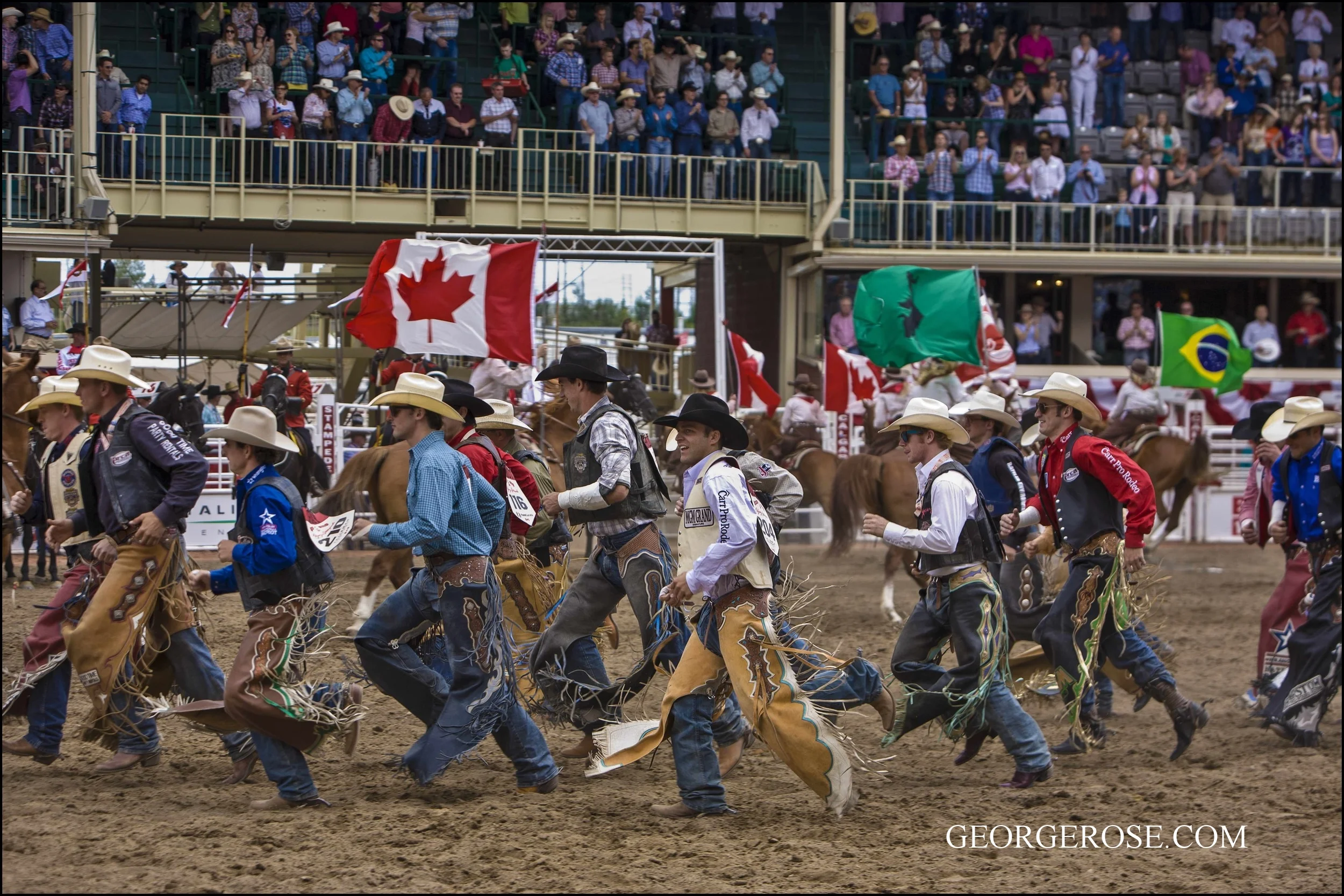 Calgary Stampede 2012 Order aluminum print