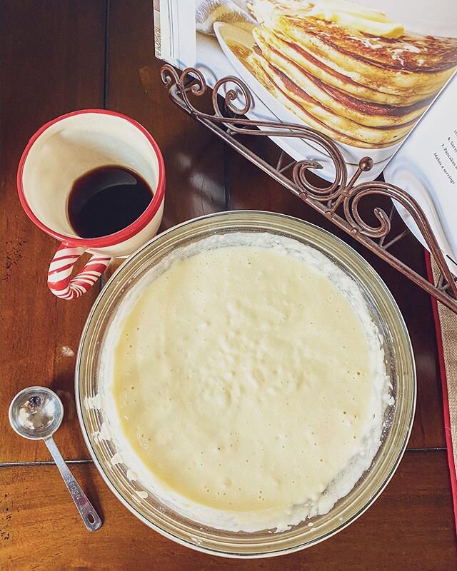 Christmas morning pancakes 🥳🎄🥞 pancakes by @joannagaines