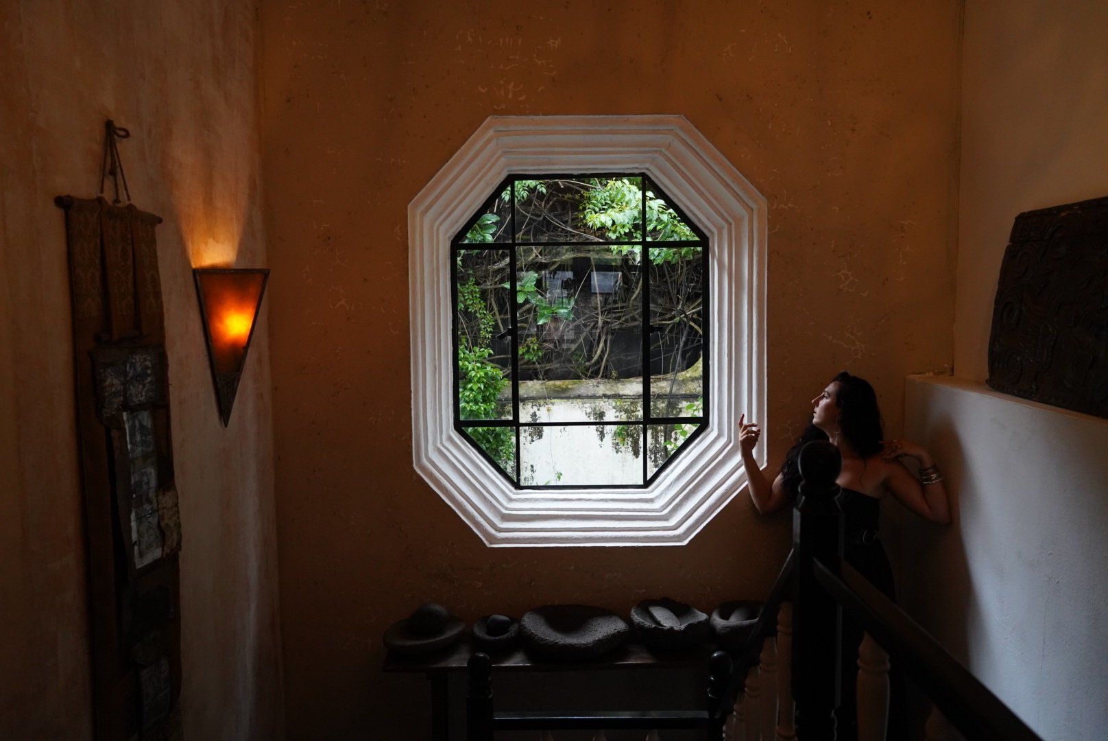 Through The Looking Glass / Meson Panza Verde Hotel, Antigua, Guatemala