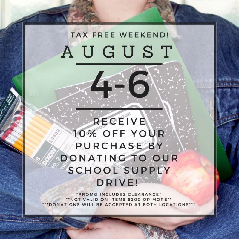 📚 Shop for yourself and for someone else who needs it. We can't wait to see you this weekend :)