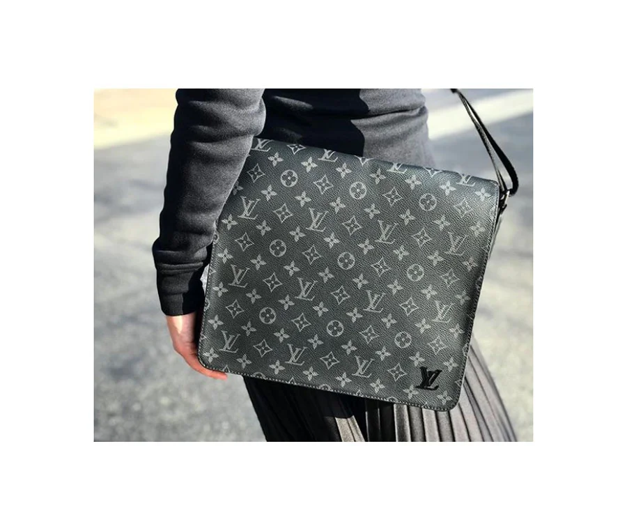 District MM Monogram Eclipse Canvas messenger, Louis Vuitton .