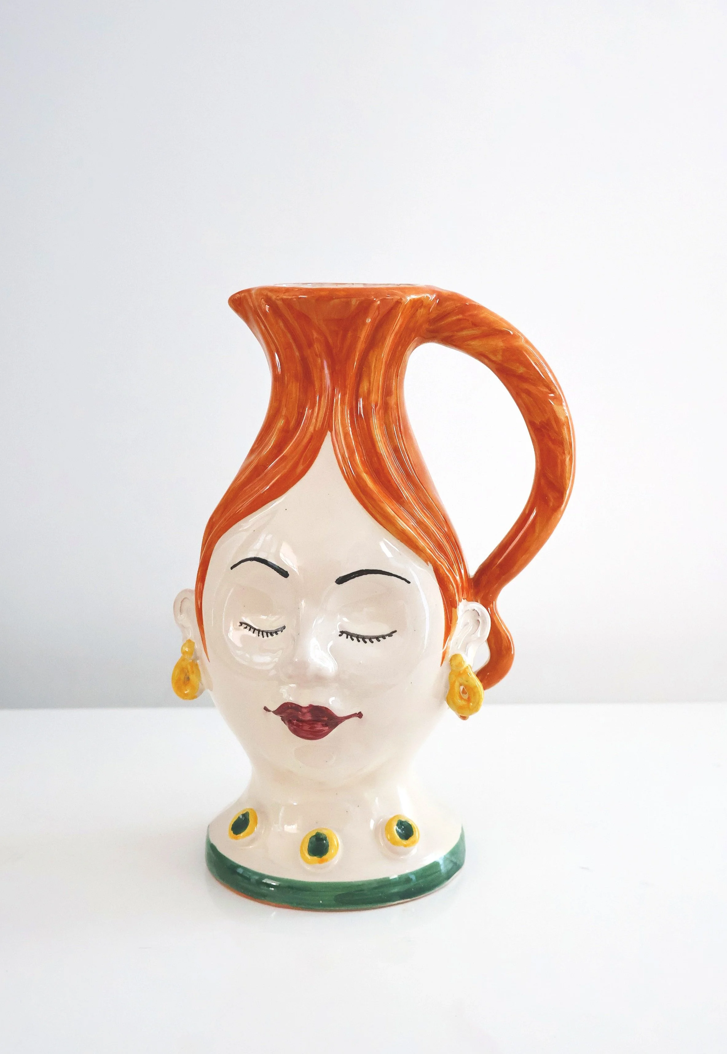 Les Ottomans Siren of Scopello Ceramic Vessel