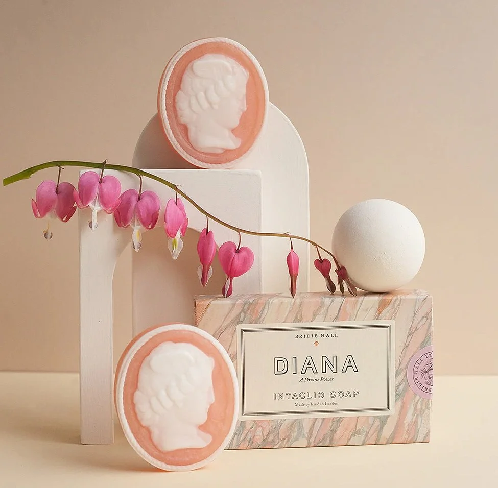 Bridie Hall Diana Soap-Cardamon & Mimosa